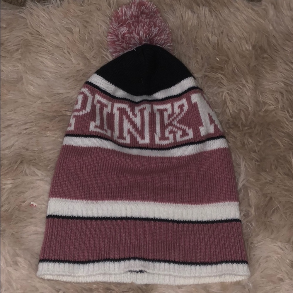 PINK beanie
